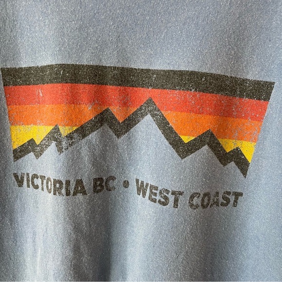 VICTORIA BC WEST COAST Blue T-Shirt - Picture 5 of 5